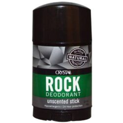 Crystal Essence Desodorante de Cristais de Rocha em Bastão - 100g (3,5 oz) - Controle de Odor Natural