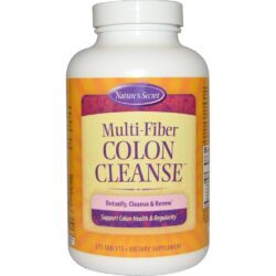 Nature's Secret Colon Cleanse Multifibras 275 Comprimidos - Limpeza Intestinal Profunda