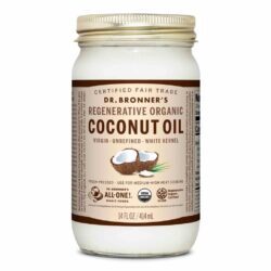 Dr. Bronner's Óleo de Coco Virgem Orgânico Branco 400g: Saúde e Beleza Natural no Brasil
