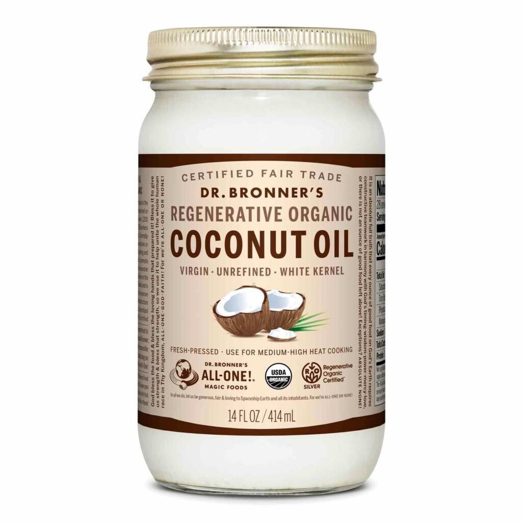 Dr. Bronner's Óleo de Coco Virgem Orgânico Branco 400g: Saúde e Beleza Natural no Brasil