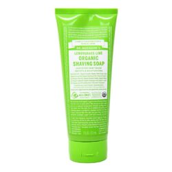 Dr. Bronner's Gel de Barbear Orgânico Capim-Limão Lima 207ml: Pele Macia e Refrescada