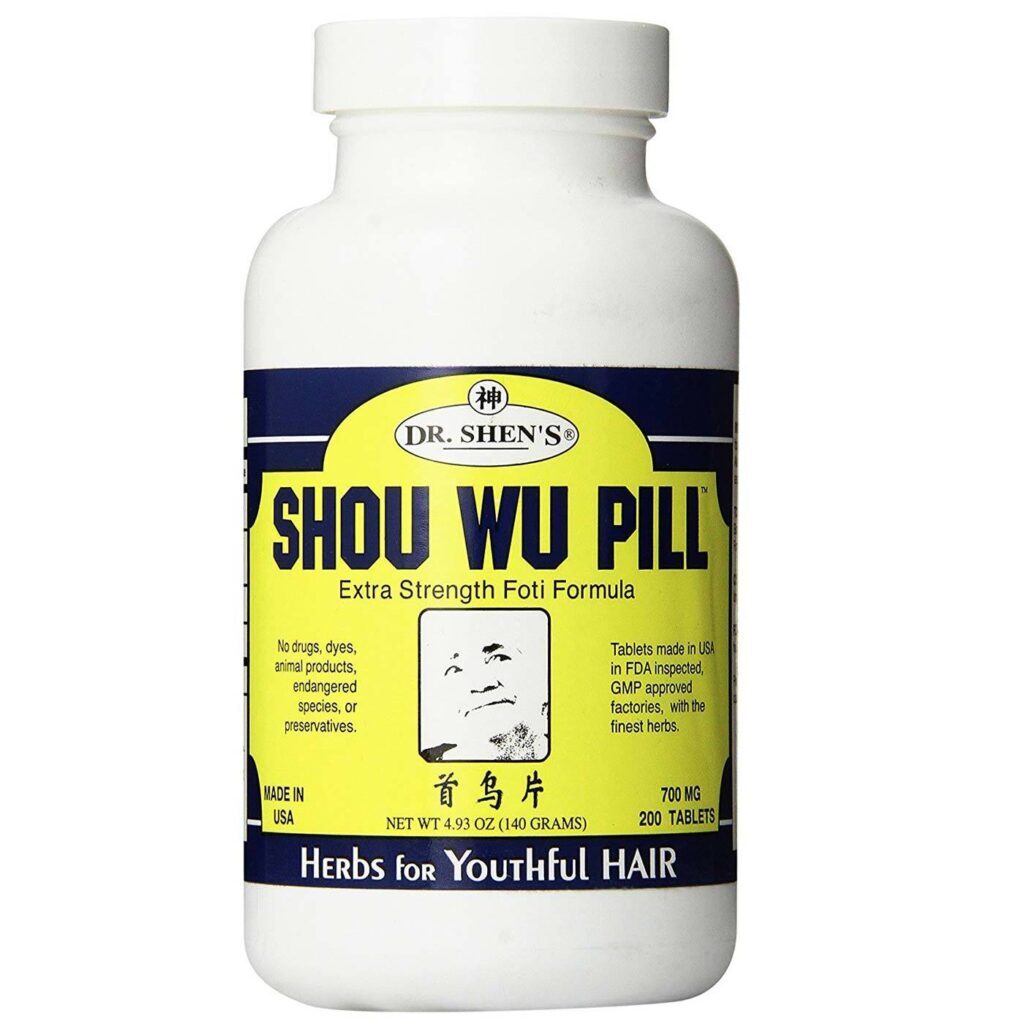 Dr. Shen's Shou Wu Pill™ - 200 Comprimidos para Vitalidade e Bem-Estar