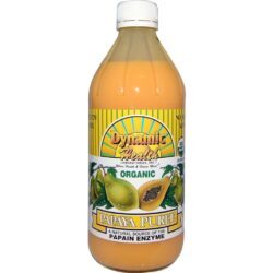Purê de Mamão Dynamic Health Laboratories 473ml (16 oz) - Nutrição Pura