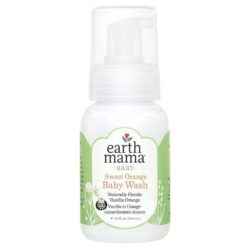Earth Mama Angel Baby Sweet Orange Baby Wash Vanilla Orange 160 ml: Limpeza Suave e Natural para Bebês