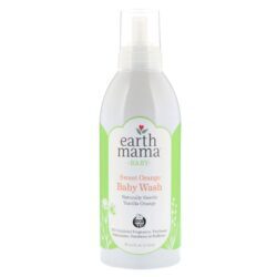 Earth Mama Angel Baby Sabonete Líquido Infantil Laranja Doce e Baunilha 1 L