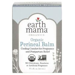 Earth Mama Angel Baby Bálsamo Perineal Orgânico 60 ml - Alívio e Recuperação Pós-Parto