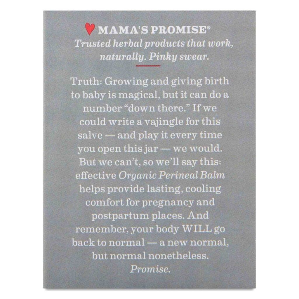 Earth Mama Angel Baby Bálsamo Perineal Orgânico 60 ml - Alívio e Recuperação Pós-Parto - Imagem 5