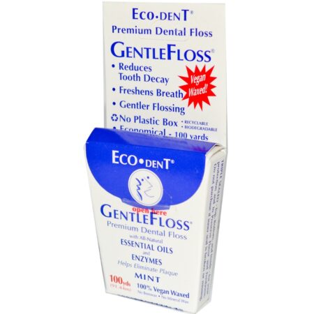 Ecodent, GentleFloss® Fio Dental - 91 m