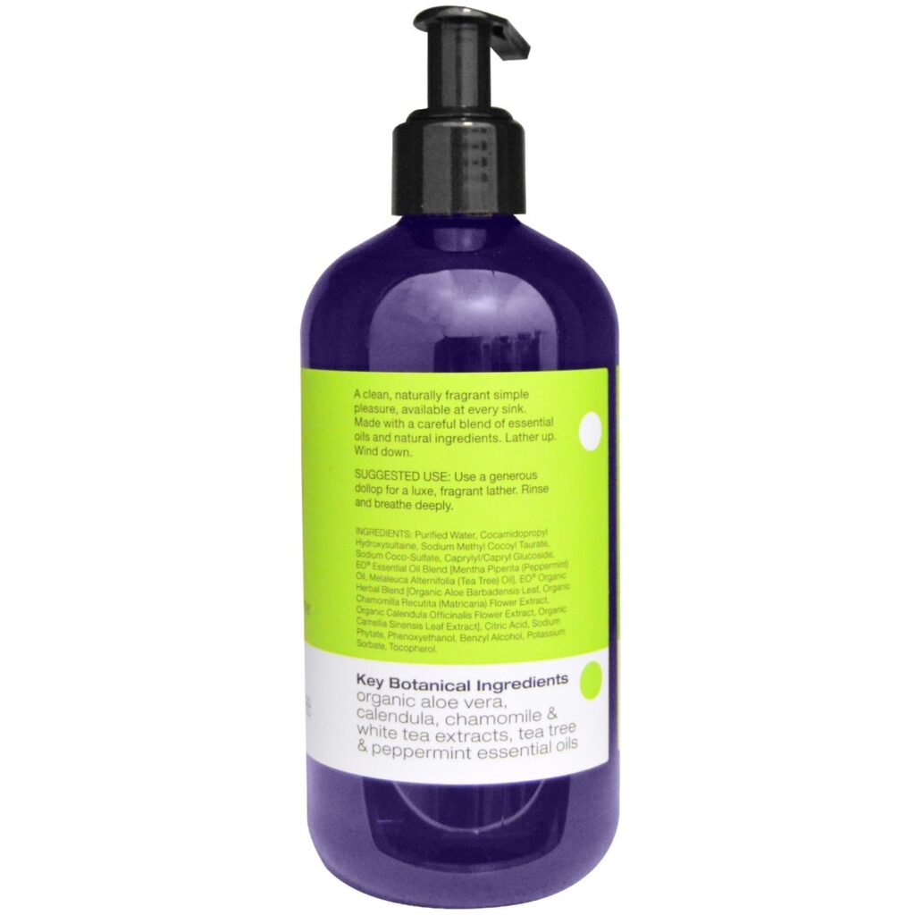 Eo Products Sabonete Líquido Mãos Hortelã-Pimenta & Melaleuca 355ml (12 fl oz) - Imagem 2