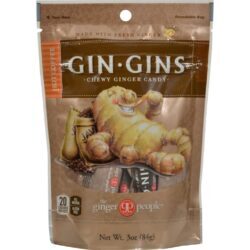 Ginger People Gengibre Hot Coffee Mastigável 3 onças - Energia e Bem-Estar