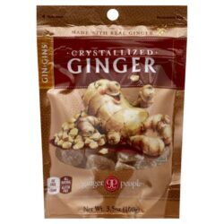 Ginger People Gengibre Cristalizado 100g: Delícia Picante e Natural para o Seu Dia