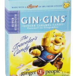 Gingins Impulsione Ginger People 1,1 Onças: Gengibre para Energia e Bem-Estar
