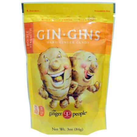 Ginger People Gingins Hard Doce Bag 3 onças