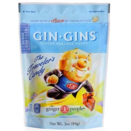 Ginger People Gingins Hard Doce impulso três onças