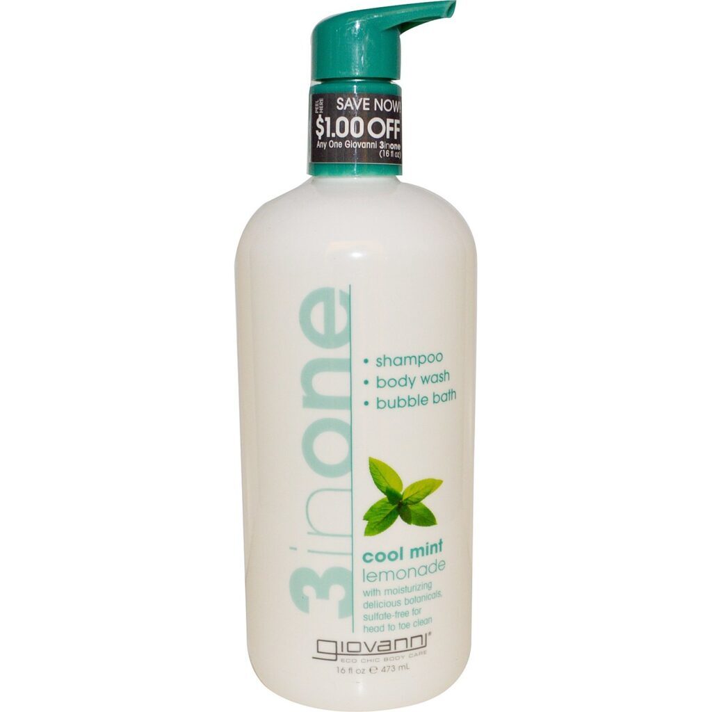 Giovanni Hair Care 3 em 1 Menta Refrescante e Limão 473ml