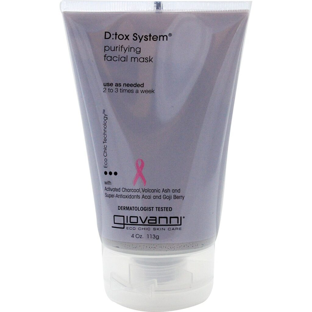 Giovanni Hair Care D:tox Sistema Máscara Facial 113g para Revitalização Capilar Profunda