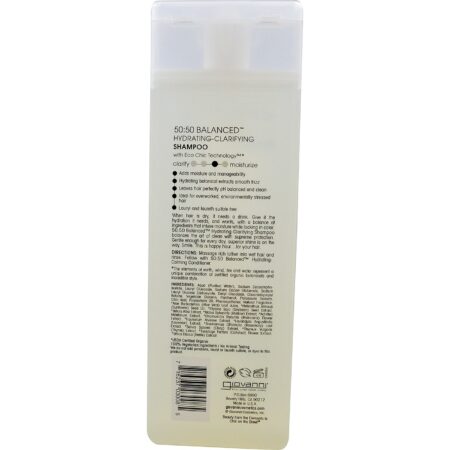 Giovanni Hair Care Products, Shampoo Hidratante e Clareador Equilibrado 50:50 - 8,5 oz (250mL) - Image 2