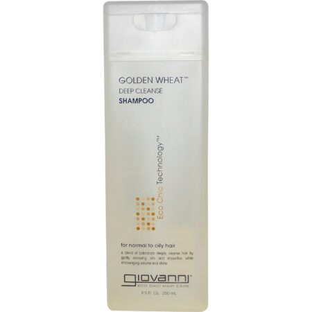 Giovanni Hair Care Products, Shampoo de Limpeza Profunda de Trigo Dourado - 250mL (8.5 fl oz)