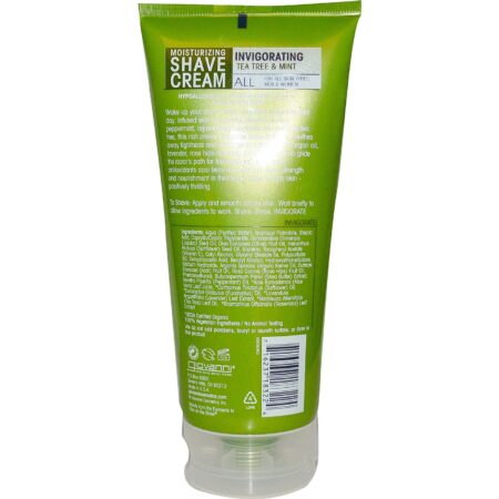 Giovanni Hair Care Products Shave CRM Tea Tree & menta 7 onças - Image 2