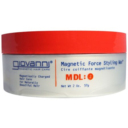 Giovanni Hair Care Products, Magnetic Force Styling Wax - 57g