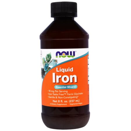 Now Foods Liquid Iron - 8 fl oz