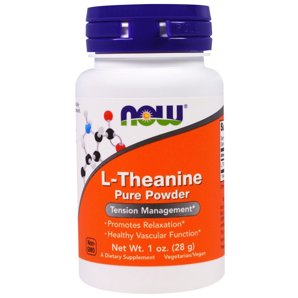 Now Foods L-Teanina Pura em Pó 28g: Melhore Foco e Relaxamento