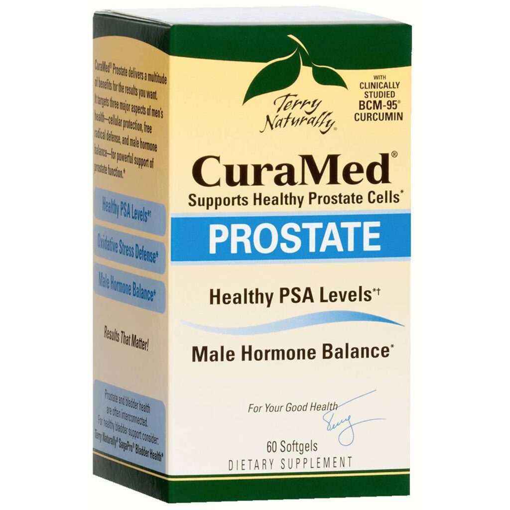 Terry Naturally CuraMed Próstata 60 Cápsulas Gel - Saúde Masculina