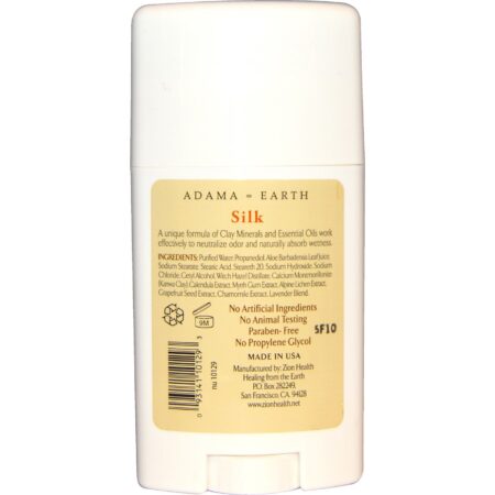 Zion Health, Desodorante Argila Seca em Seda - Aroma Lavanda - 2,5 oz (75mL) - Image 2