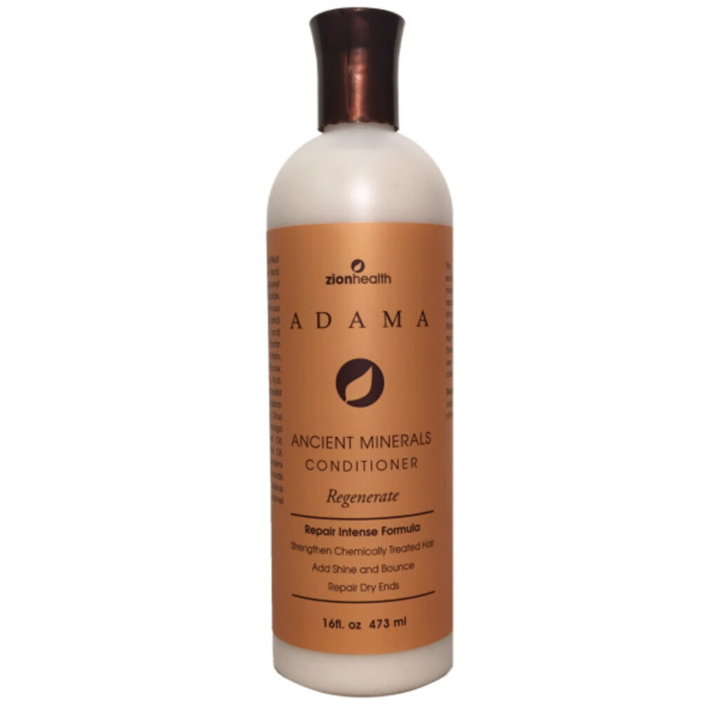 Zion Health Adama Minerais Regenerate Condicionador 473ml - Cabelos Fortes e Saudáveis