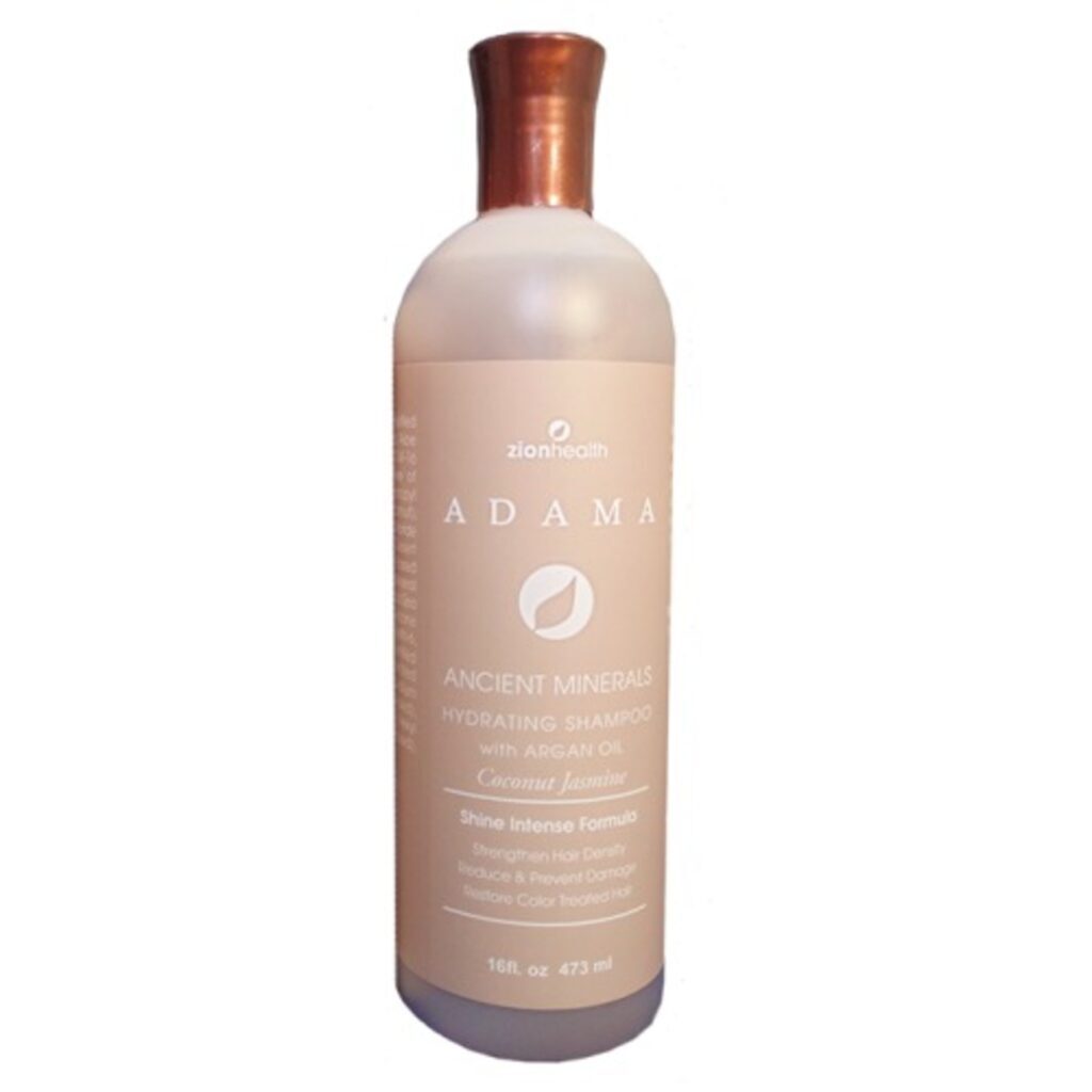 Shampoo Hidratante Minerais Adama Zion Health 473ml - Cabelos Saudáveis