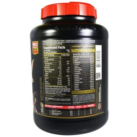 Isoflex Chocolate AllMax Nutrition 2.27 Kg - Whey Protein Isolado Puro - Imagem 2