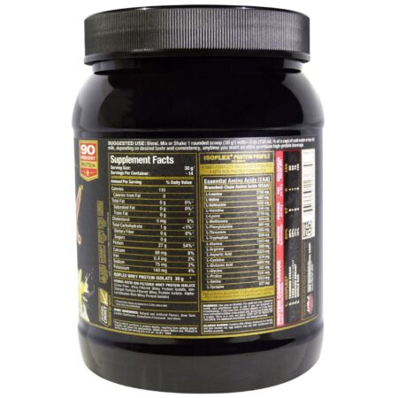 AllMax Nutrition, Isoflex® - Sabor Baunilha - 425g (15 oz) - Image 2