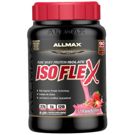 AllMax Nutrition Isoflex, morango - 32 oz