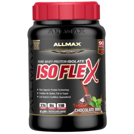 AllMax Nutrition Isoflex, Chocolate de menta - 32 oz