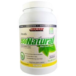 AllMax Nutrition Isonatural Banana - 907g: Proteína Isolada de Alta Pureza para Performance e Recuperação Muscular