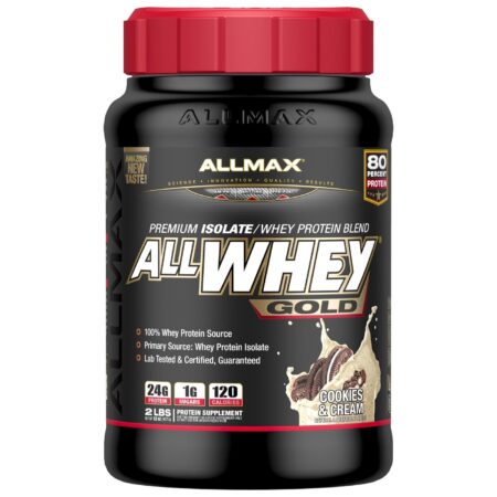 AllMax Nutrition Allwhey Gold, Cookies & Cream - 32 oz