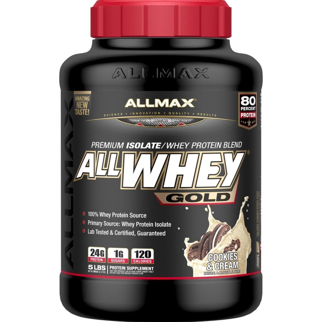 Whey Protein Concentrado AllMax Nutrition Allwhey Gold Cookies & Cream - 2.27kg