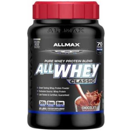 AllMax Nutrition, Classic AllWhey®, Sabor Chocolate - 907 g (32 oz)