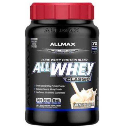 AllMax Nutrition Classic AllWhey, Baunilha - 32 oz