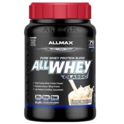 AllMax Nutrition Classic AllWhey Baunilha 907g - Proteína Isolada e Concentrada