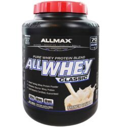 AllMax Nutrition Classic AllWhey Baunilha - 2270g Isolado e Concentrado