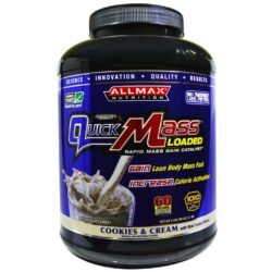 AllMax Nutrition QuickMass Cookies & Creams - 2.720g para Ganho de Massa Muscular