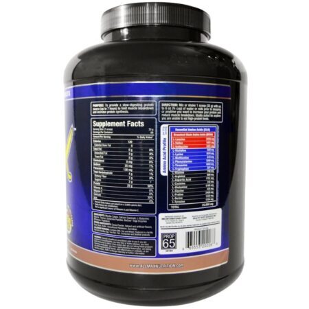 AllMax Nutrition CaseinFX Chocolate - 2.270g: Proteína Micelar de Liberação Lenta - Imagem 2