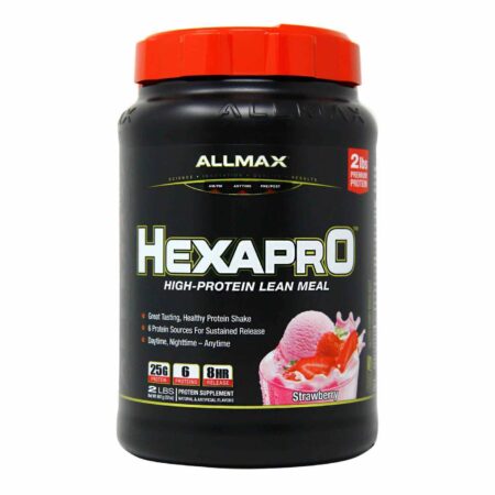 AllMax Nutrition, Hexapro™ - Sabor Morango - 907g (3 lbs)