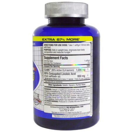 AllMax Nutrition, CLA 95 - 150 Cápsulas em Gel - Image 2