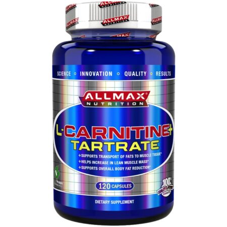 AllMax Nutrition, L-Carnitina + Tartrate - 120 Cápsulas