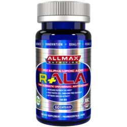 AllMax Nutrition R+ALA 60 Cápsulas: Antioxidante Potente e Suporte Metabólico no Brasil
