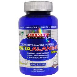 AllMax Nutrition Beta-Alanina – 100 mg: Potencialize Seu Desempenho e Resistência Muscular