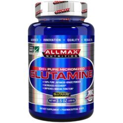 AllMax Nutrition Glutamina - 100g: Recuperação Muscular e Suporte Imunológico no Brasil