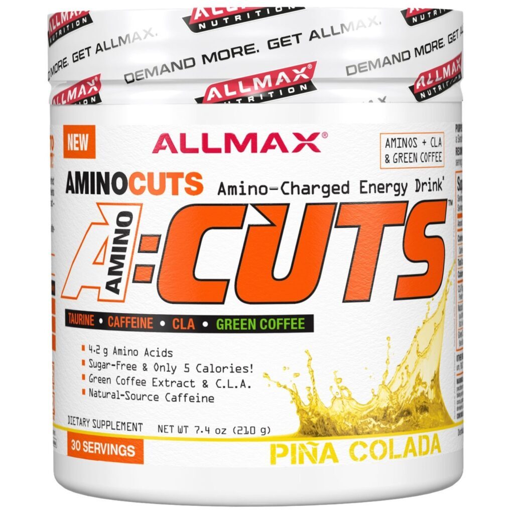 AllMax Nutrition Amino Cuts - Queima de Gordura com Sabor de Pina Colada 210g